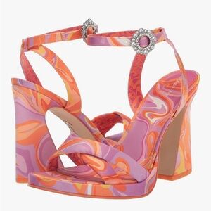Circus by Sam Edelman Pink and Orange Heels